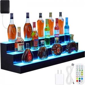 Portabottiglie a LED con base