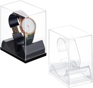 Yageli Clear Watch espositore e scatola portaoggetti