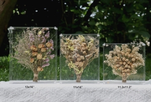 Scatola espositiva per fiori in acrilico conservato all'ingrosso 