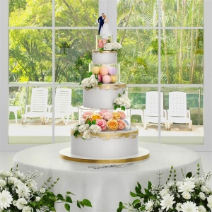 espositore per torte in acrilico