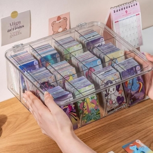 Moderno contenitore personalizzato per carte da collezione 