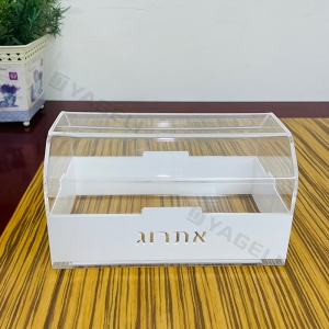 Scatola Esrog in lucite