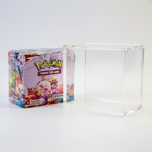 Vetrina espositiva in acrilico Hotsale per scatole di booster Pokémon 