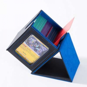 Porta carte da gioco in pelle per esposizione all'ingrosso in vetrina 