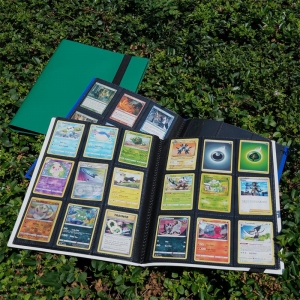 Raccoglitore per carte collezionabili PP a 9 tasche per 360 carte 