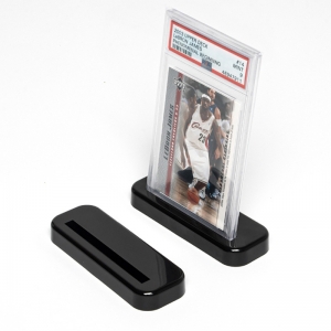 Espositore per schede PSA - Base in acrilico per schede sportive classificate (NBA, football, baseball) 