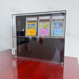 vetrina per carte da baseball classificate