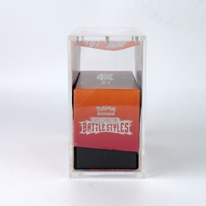 Custodia protettiva in acrilico per Pokémon Battle Styles Elite Trainer Box (ETB) 