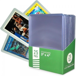 Top Open Rigid Cases del supporto per schede commerciali in plastica dura standard 35pt 