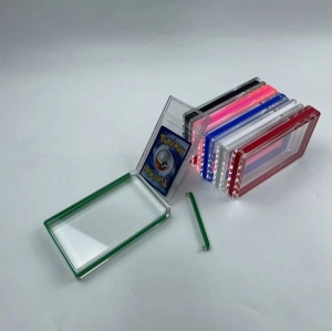 Porta carte One Touch magnetico trasparente 35 punti 