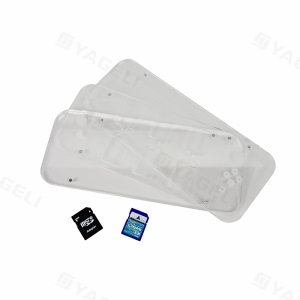 Espositore per carte da gioco in acrilico multi-slot – Vetrina trasparente per giochi di carte collezionabili (TCG) 