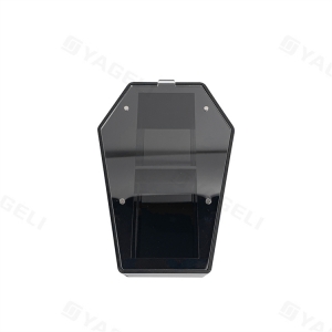 Scatola portaoggetti in acrilico a forma di bara 