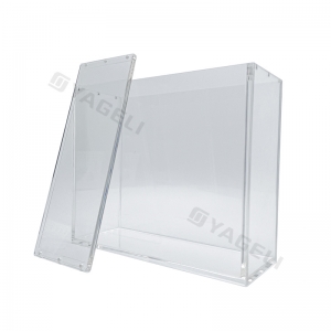 Vetrina espositiva in acrilico di alta qualità per la scatola del gioco Pokémon del 5° anniversario 