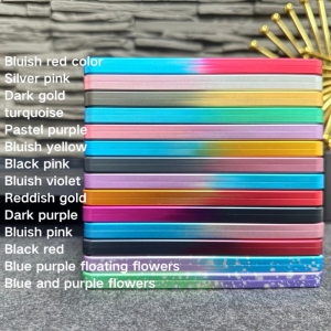 Porta tessere magnetico in alluminio graduato 