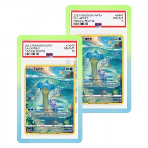 Paraurti a lastra sfumata per schede classificate PSA CGC BGS 