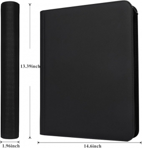 Album con cerniera per carte collezionabili per lastre PSA