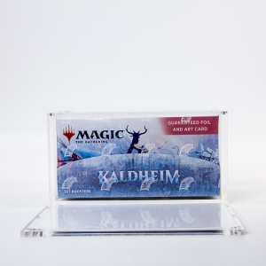 Vetrina espositiva Magic: The Gathering Draft Booster in acrilico resistente ai raggi UV