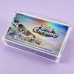 Custodia in acrilico per Disney Chrome Hobby Box 