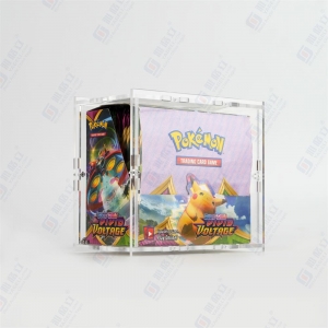 custodia booster in acrilico per Pokemon