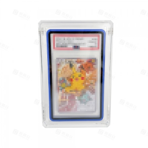 Vetrina espositiva in acrilico PSA con bordo diamantato resistente ai raggi UV e supporto