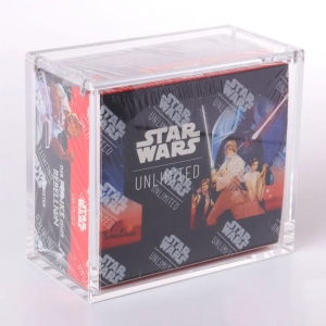 vetrina espositiva in acrilico booster box