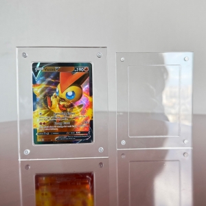 Cornice porta carte Pokémon in acrilico trasparente 