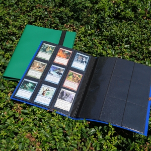 Raccoglitore per carte collezionabili in PP a 9 tasche, album per carte Pokémon 