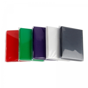 Bustine protettive opache colorate per carte di credito