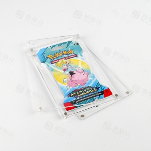 Espositore per pacchetti Pokémon in acrilico YAGELI | Soluzioni di accessori premium per il GCC Pokémon 