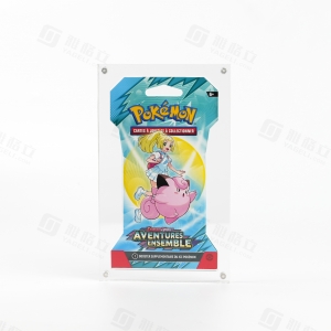 Espositore per pacchetti Pokémon in acrilico YAGELI | Soluzioni di accessori premium per il GCC Pokémon