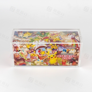 Scatola Pokémon Tohoku in acrilico YAGELI | Produttore di accessori premium per il gioco di carte collezionabili Pokémon 