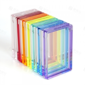 YAGELI Protezione per carte graduate colorate in acrilico PSA | Produttore di accessori PSA premium 