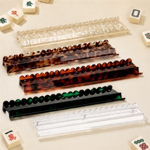 Supporto personalizzato in acrilico per tessere del mahjong 