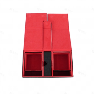Deck box a doppio lato con porta dadi per accessori TCG | YAGELI 