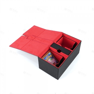 Deck box a doppio lato con porta dadi per accessori TCG | YAGELI
