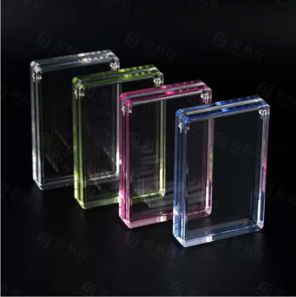 Testimonial americani del cliente del rossetto acrilico