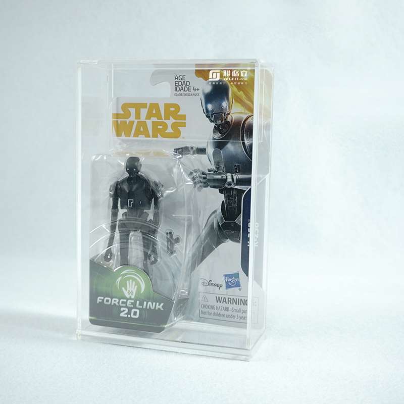 Protezione di Star Wars in acrilico di alta qualità: vetrina ideale per collezionisti